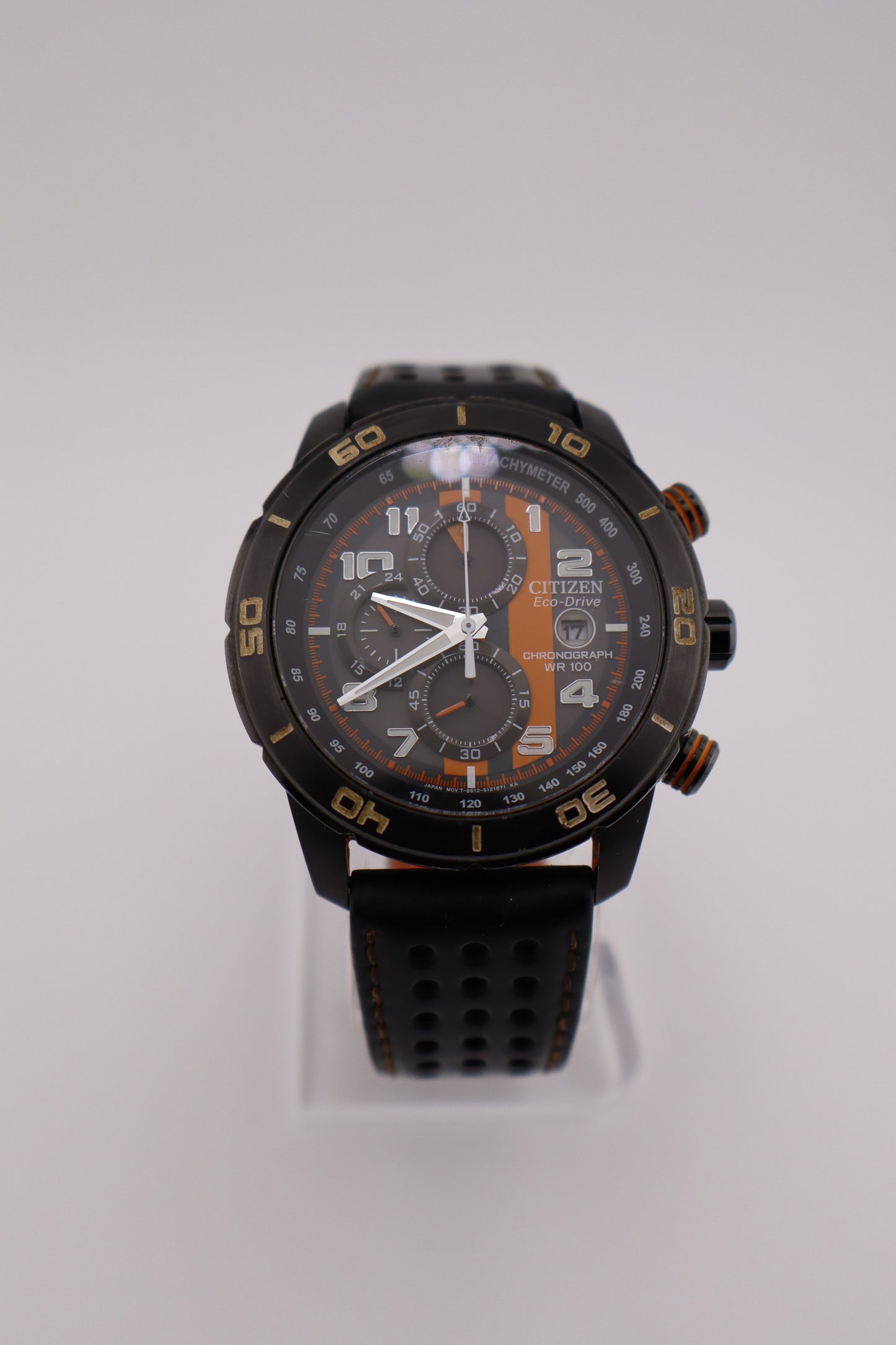 Citizen Primo Eco-Drive Chronograph WR100 Men's Watch