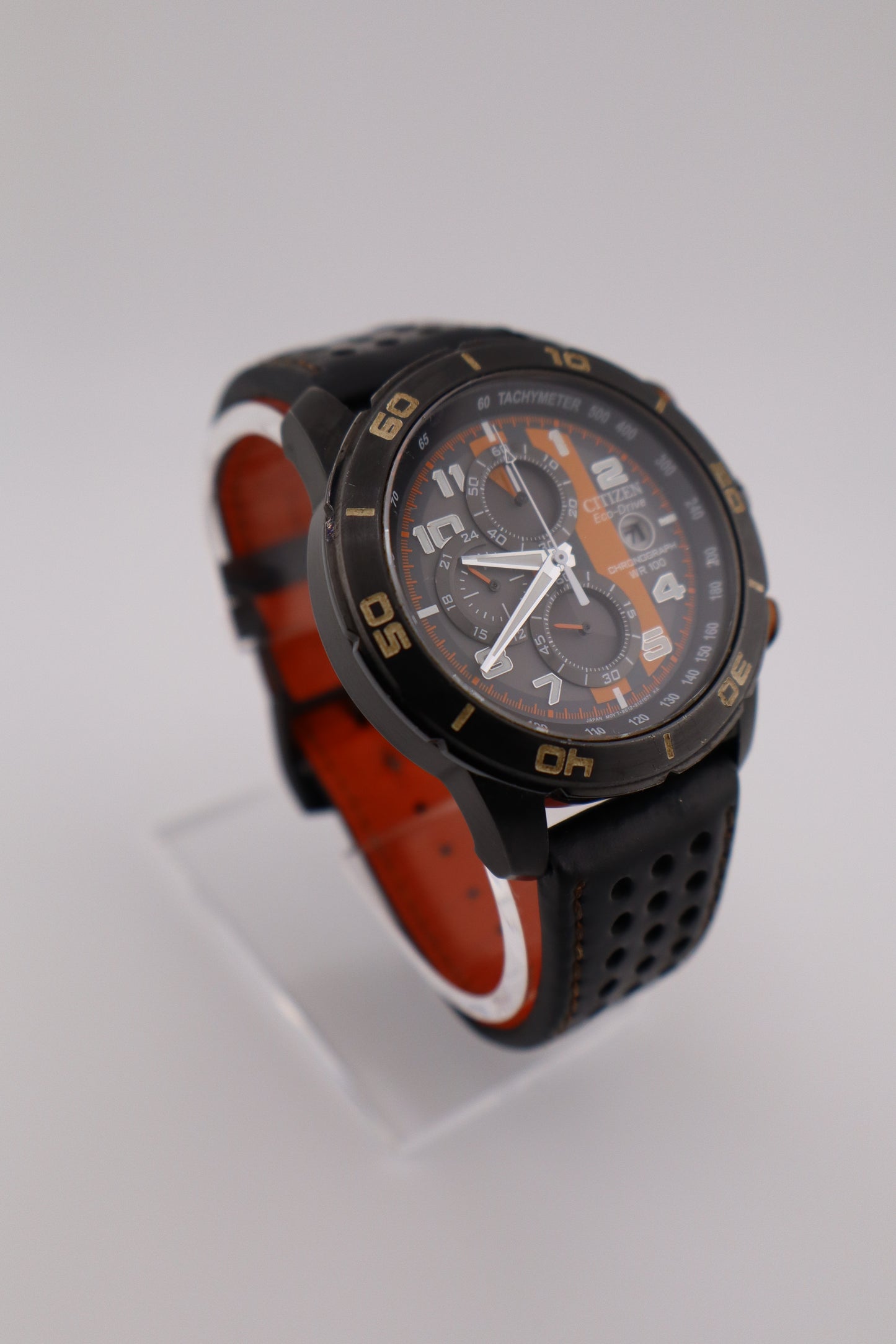 Citizen Primo Eco-Drive Chronograph WR100 Men's Watch