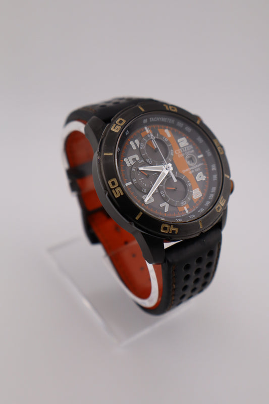 Citizen Primo Eco-Drive Chronograph WR100 Men's Watch