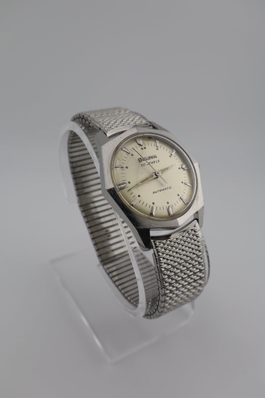 Vintage Bulova Commander 1968 M8 30-Jewel Automatic Stainless Steel Men's Watch