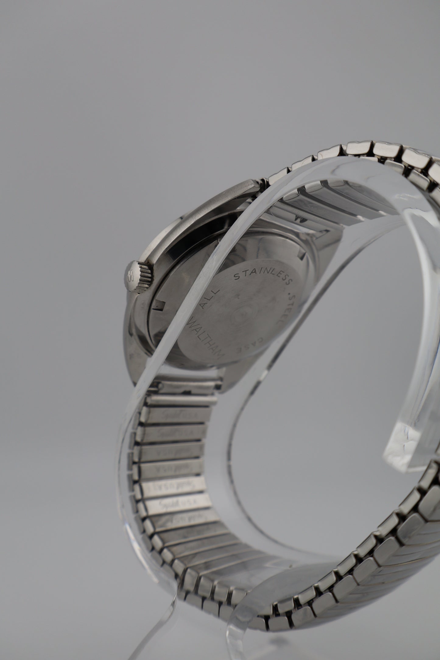 Vintage Waltham 1970s "Dexter Morgan Watch" 25 Jewel Self-Winding Steel Men's Watch