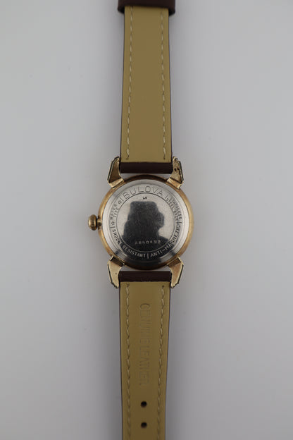 Vintage Bulova Commodore 1956 10K RGP Manual Wind Men's Watch - Great Condition