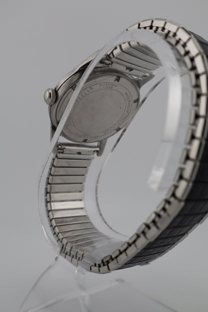 Vintage Bulova 1963 Jet Clipper 'M3' Black Dial 17J Manual-Wind Men's Watch