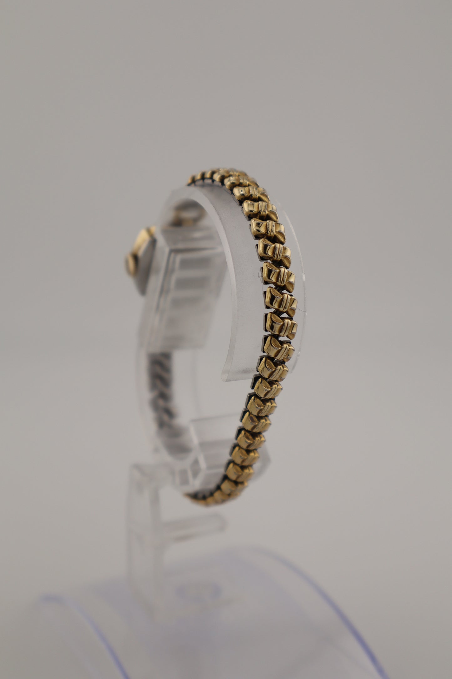 Vintage 1940-50s Gruen Curvex Deco Manual Wind 10K RGP Women's Watch