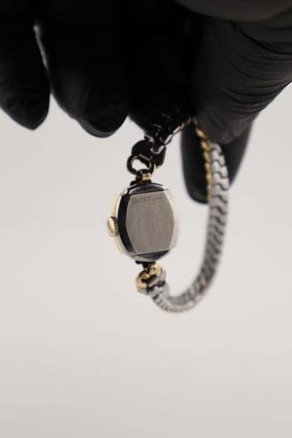 Vintage 1940-50s Gruen Curvex Deco Manual Wind 10K RGP Women's Watch