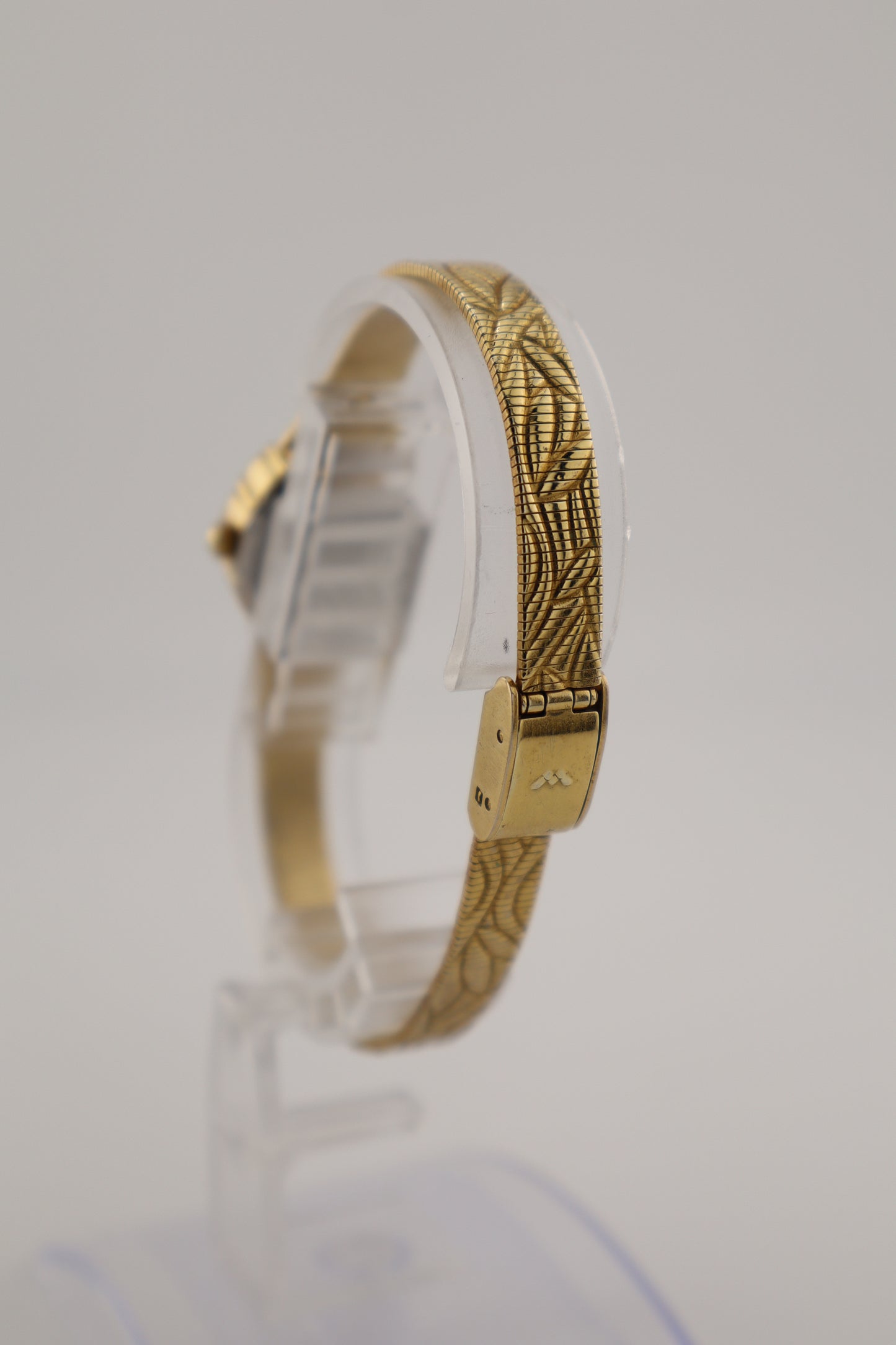 Vintage Waltham Diamond Accent Gold-Tone Quartz Women's Watch