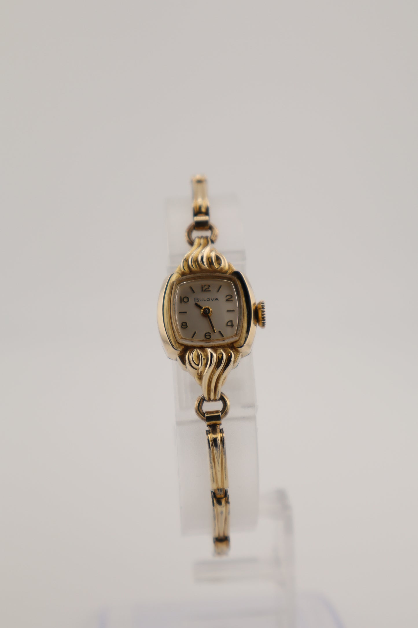 Vintage Bulova 'Goddess of Time' 1965 10K RGP Manual Wind Women's Watch
