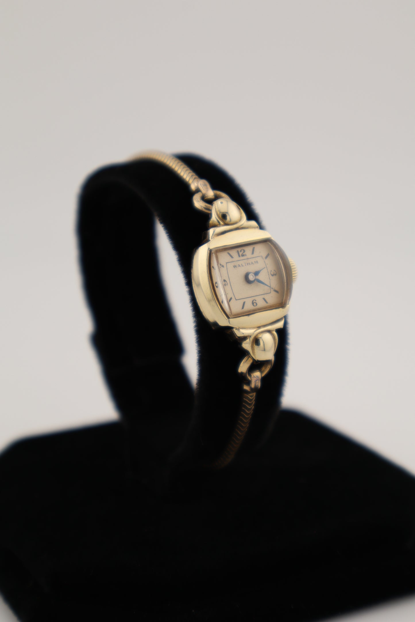 Vintage Waltham 1950s Princess 14k Gold Filled Manual Wind Women's Watch