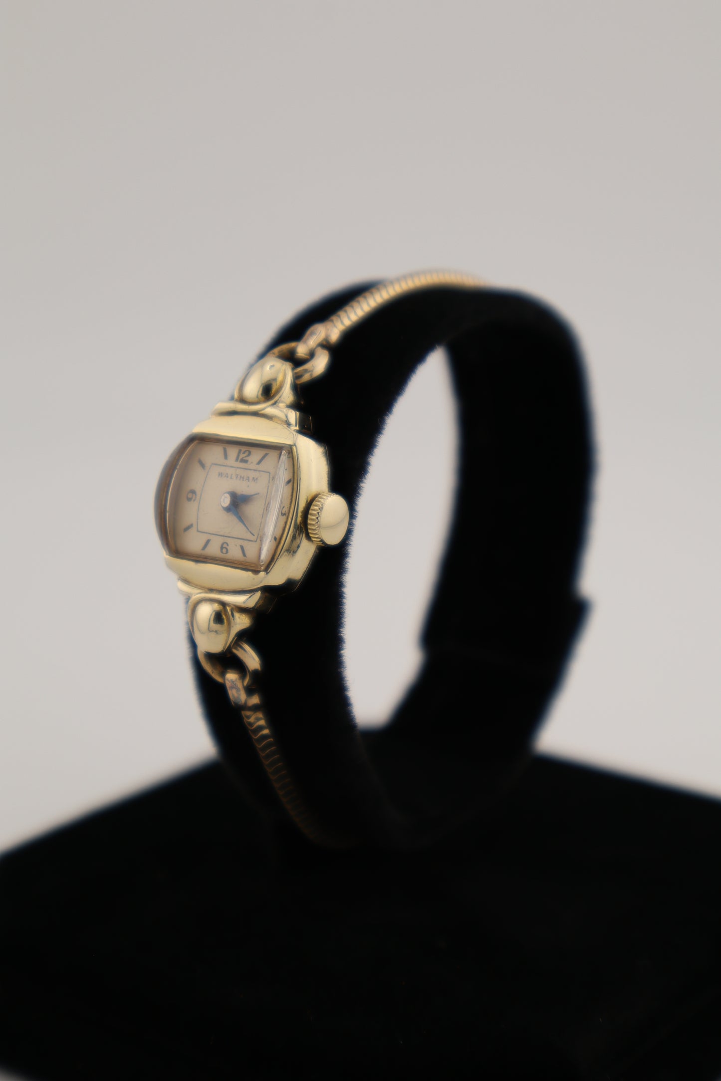 Vintage Waltham 1950s Princess 14k Gold Filled Manual Wind Women's Watch
