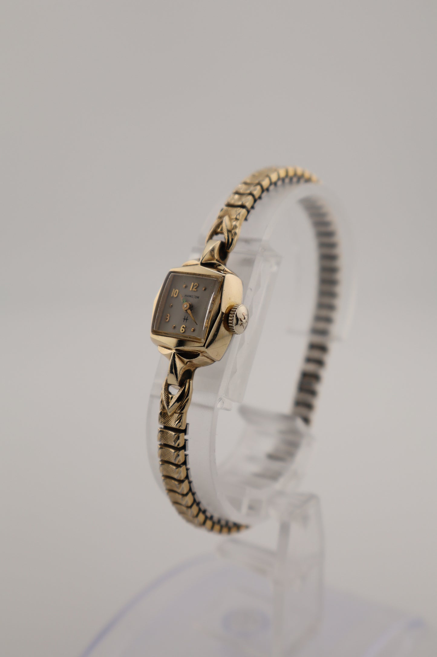 Vintage Hamiton Gala 1950's 10k RGP Manual Wind Women's Watch - Box and Receipt