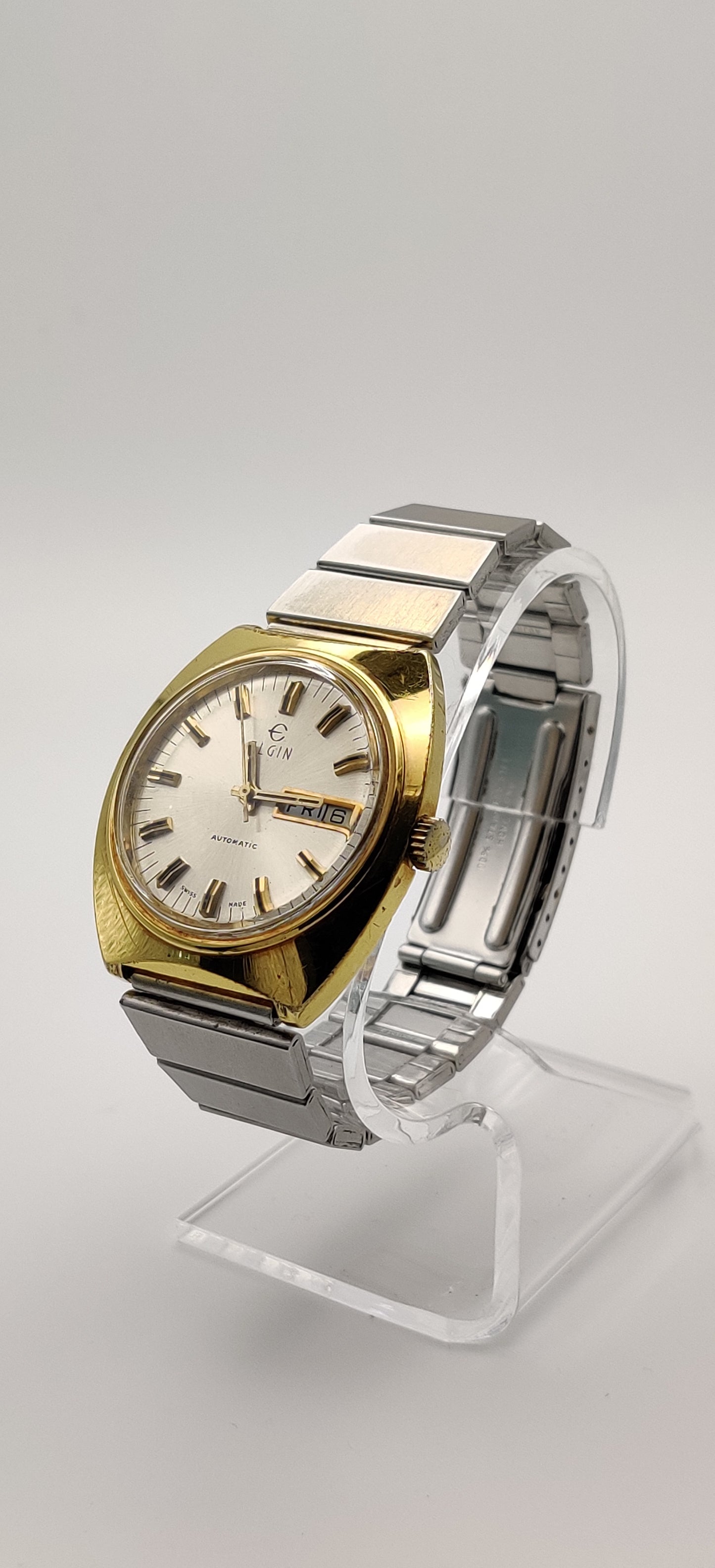 *RARE* Vintage Elgin 1986 Automatic Swiss Men's Watch