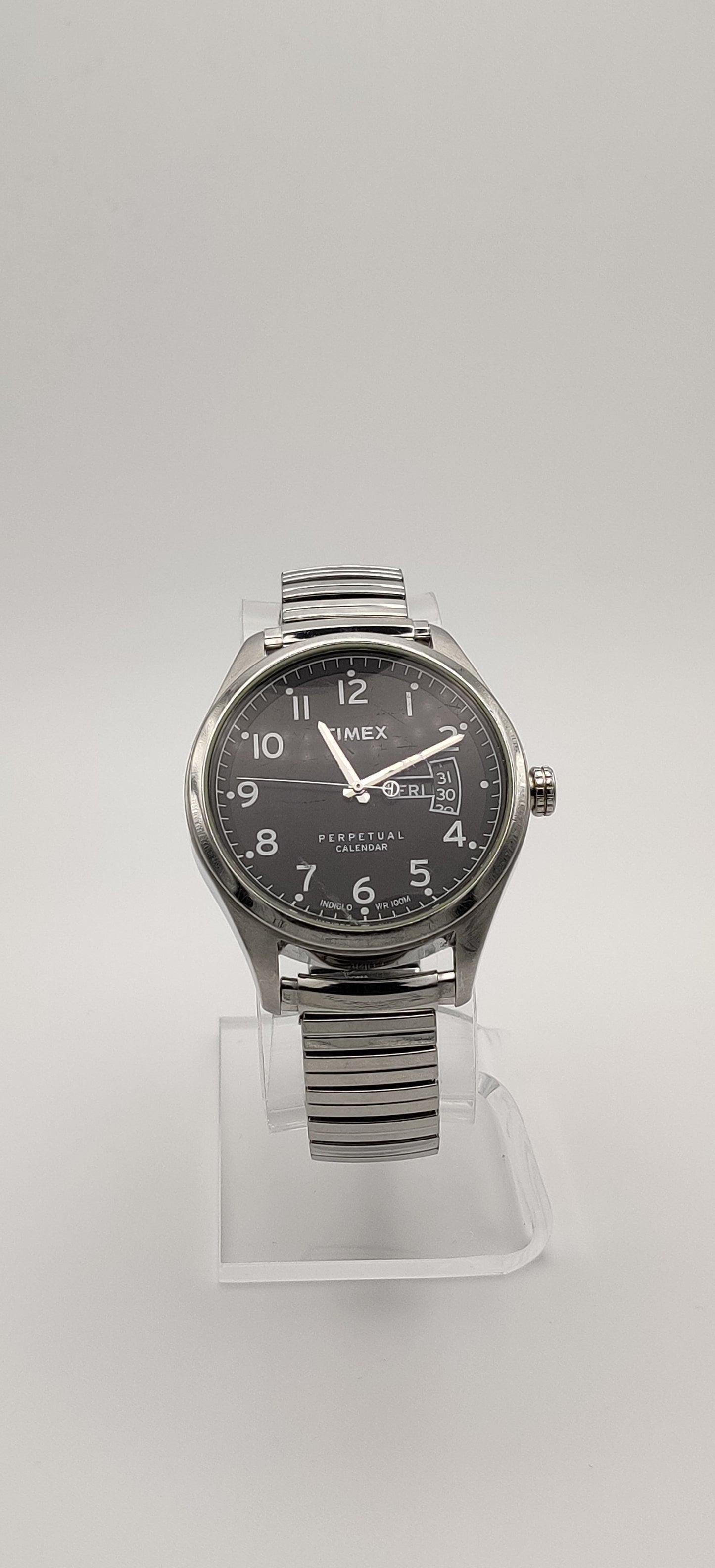 Timex Perpetual Calendar Indiglo Men's Watch