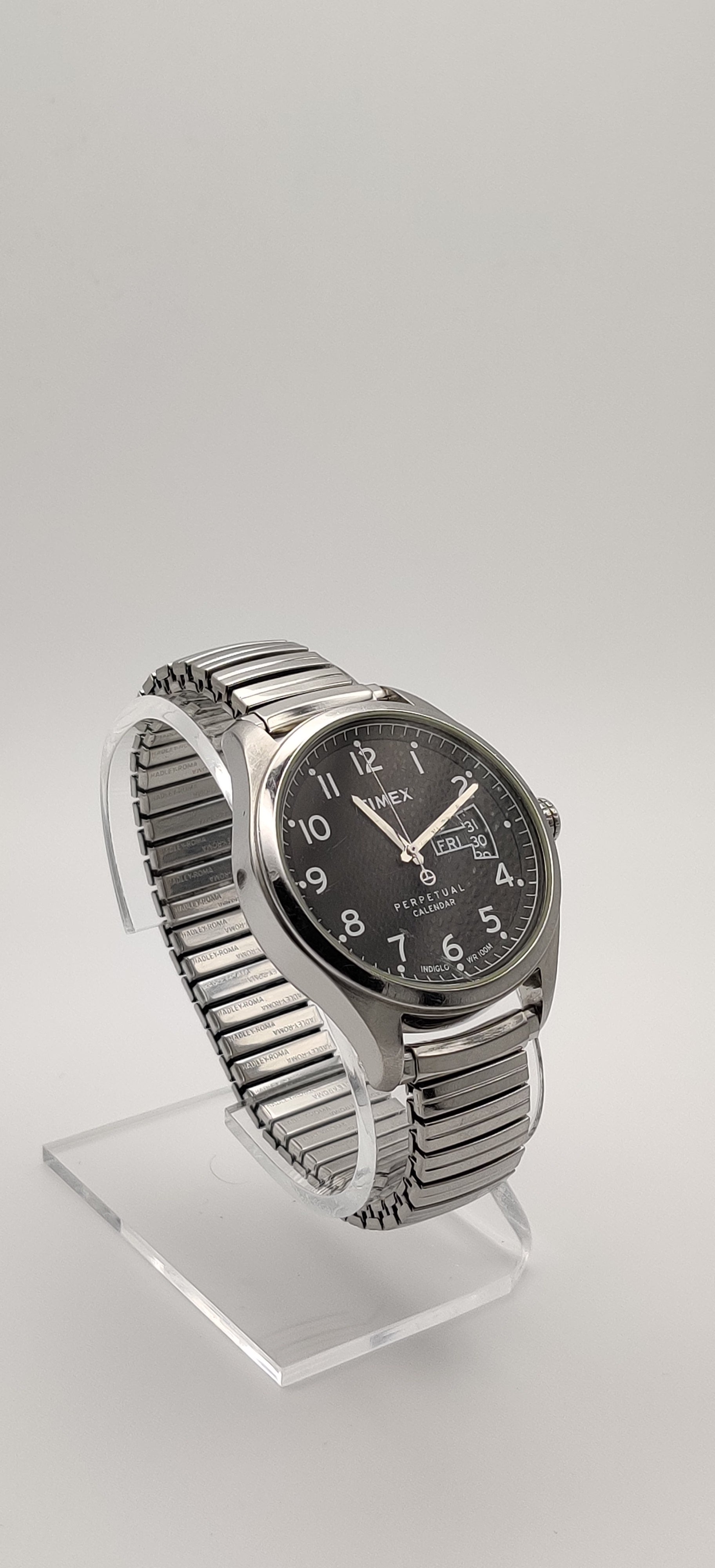 Timex 1854 automatic annual calendar movt hot sale