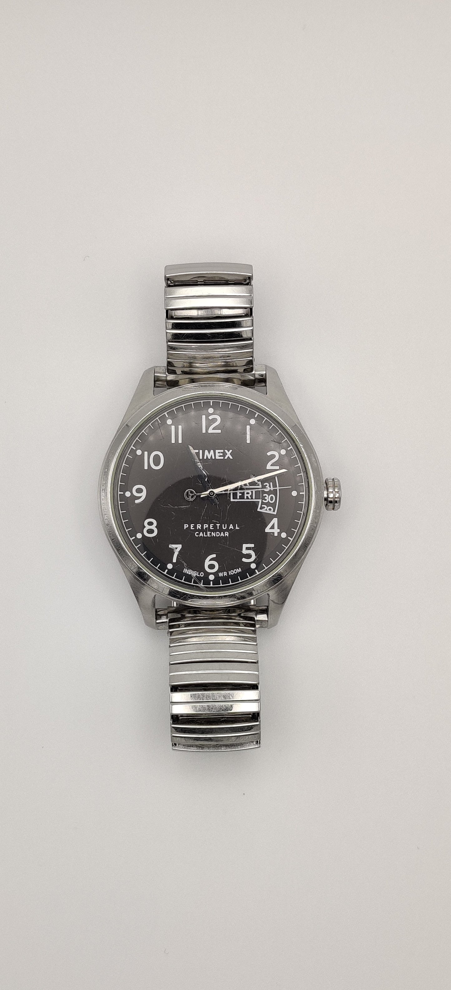Timex Perpetual Calendar Indiglo Men's Watch