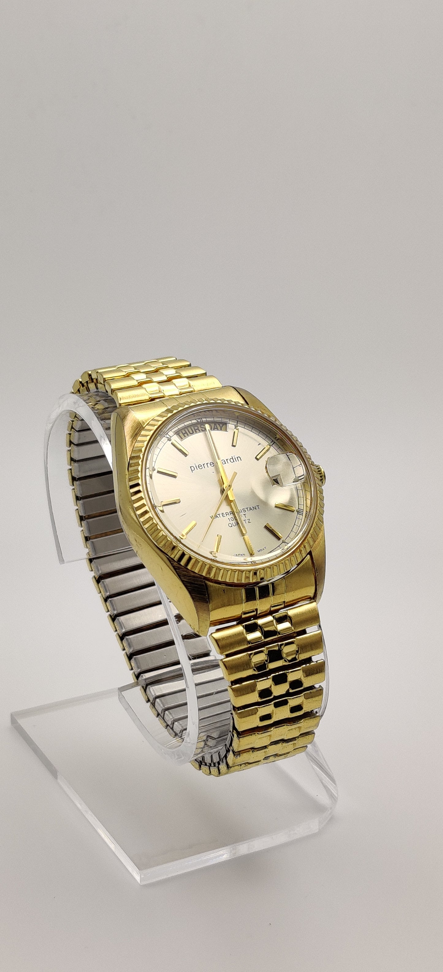 Vintage Pierre Cardin Gold-Tone Men's Watch