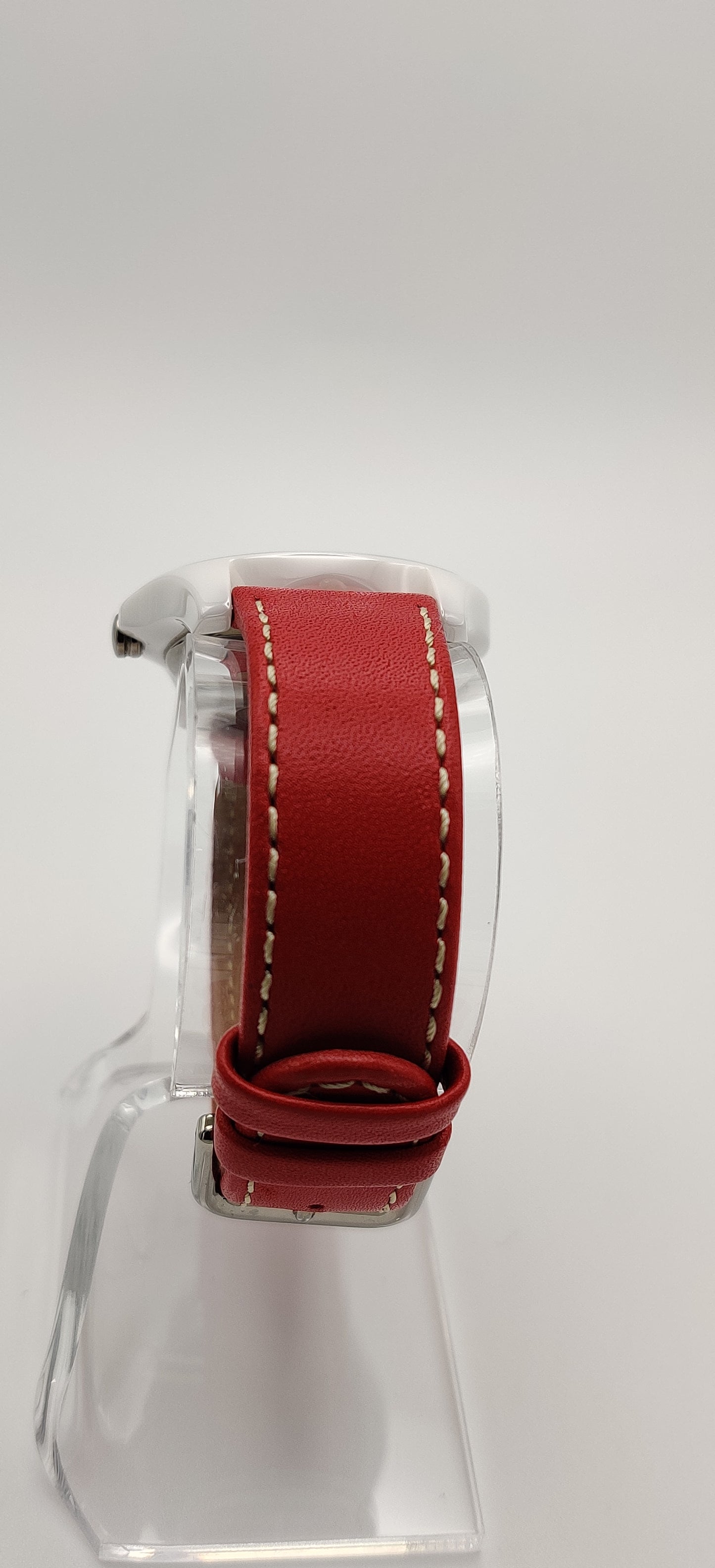 Boccia Ceramic Case Red Women's Watch