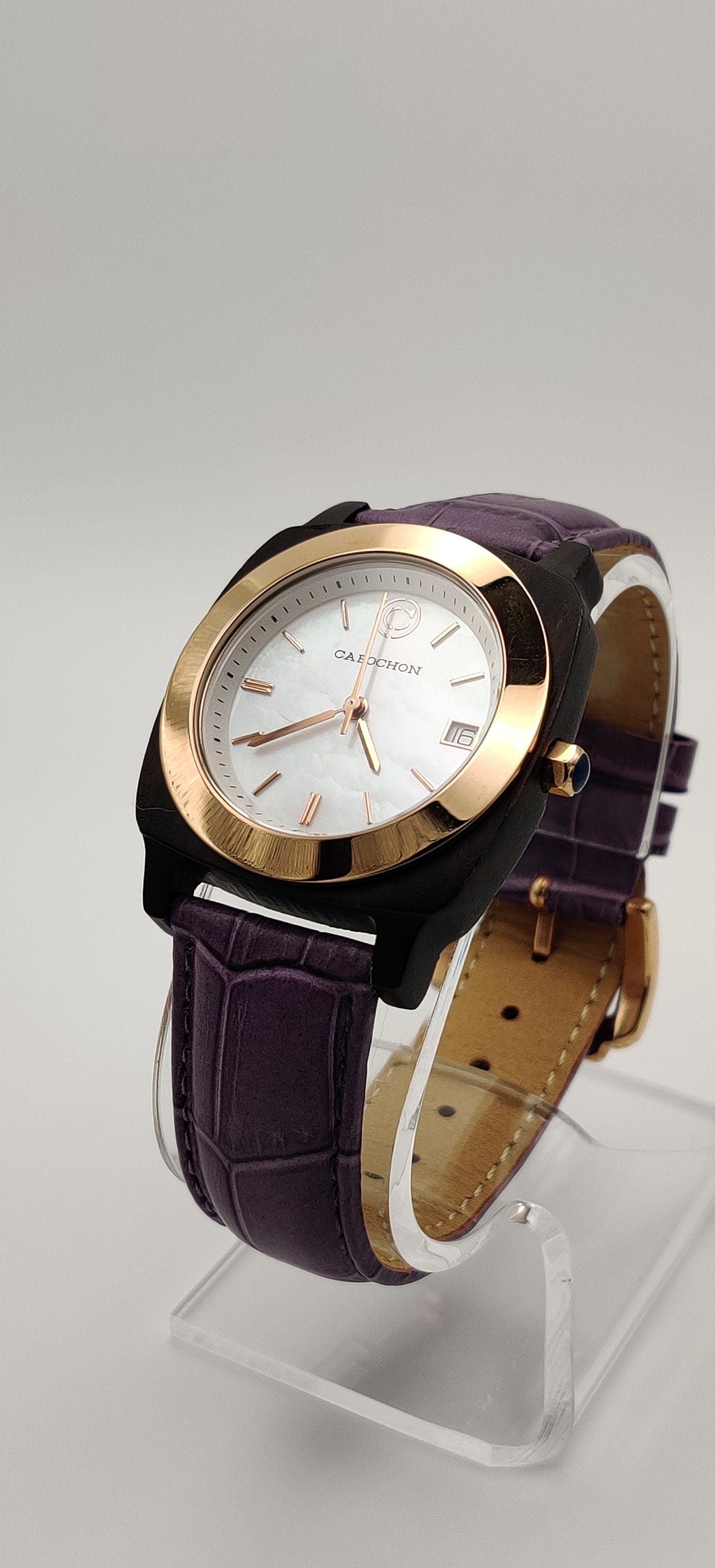 Cabochon Purple Swiss Women's Watch