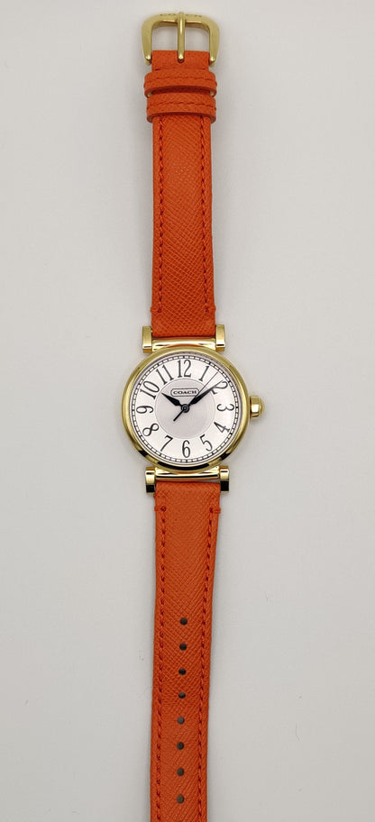 Coach Madison Orange Women's Watch