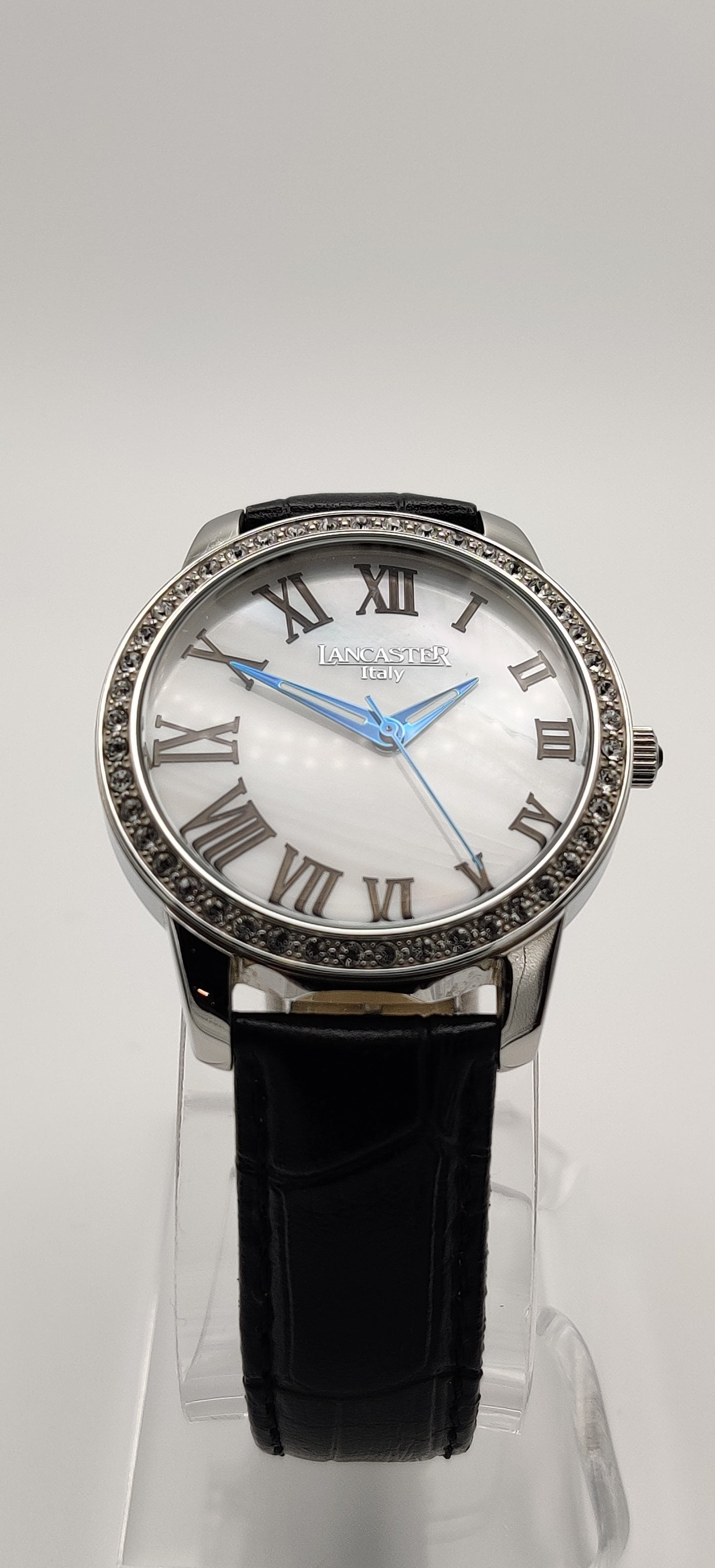 Lancaster Italian Crystal Bezel Women's Watch