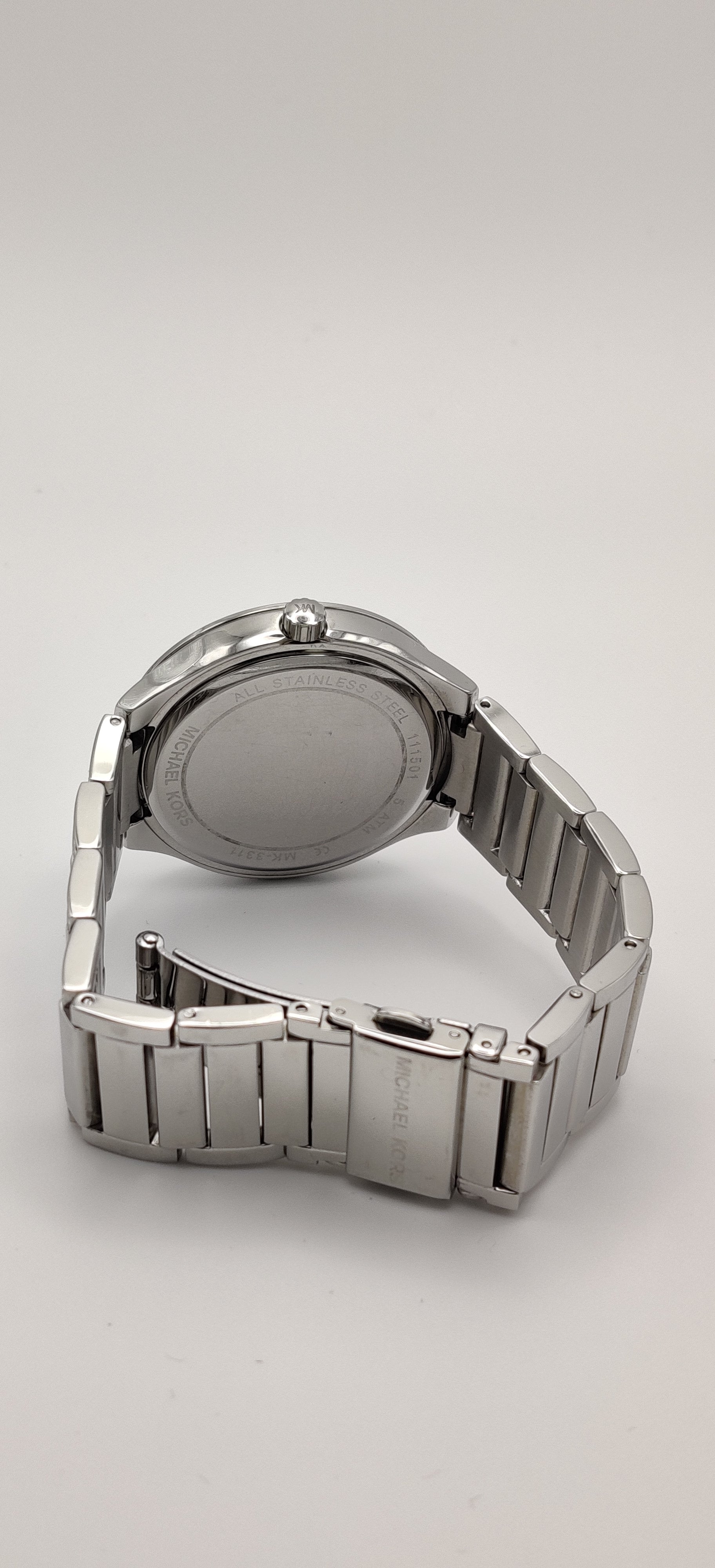 Michael kors kerry outlet watch silver