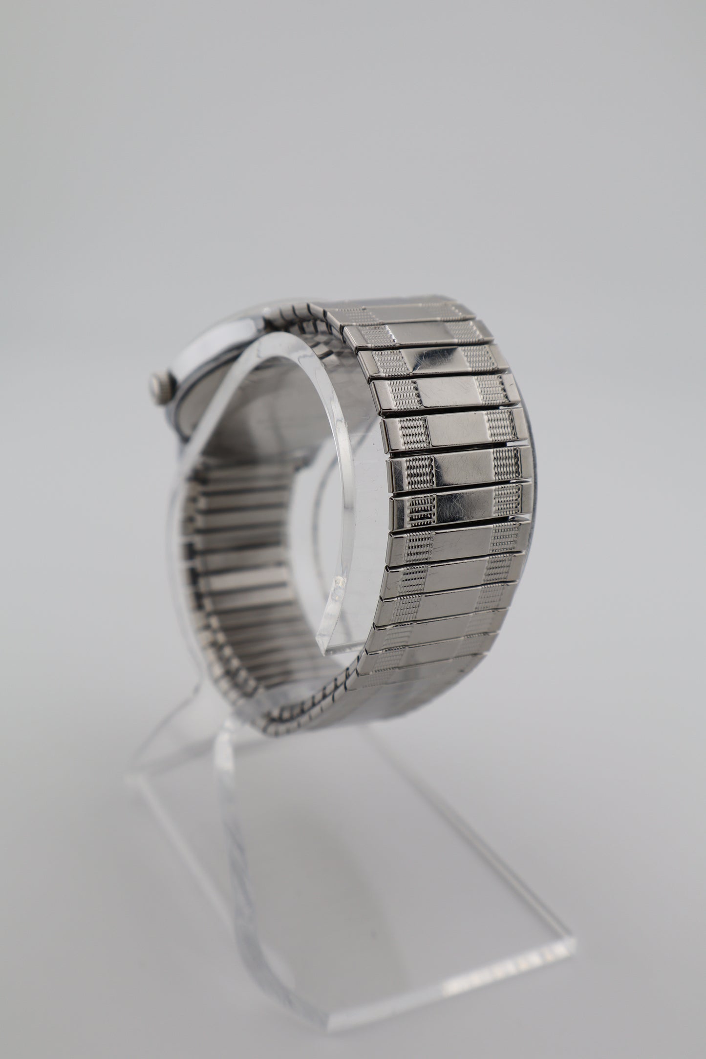 Vintage Timex Viscount 1969 Date Automatic Stainless Steel Men's Watch