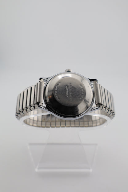 Vintage Timex Viscount 1969 Date Automatic Stainless Steel Men's Watch