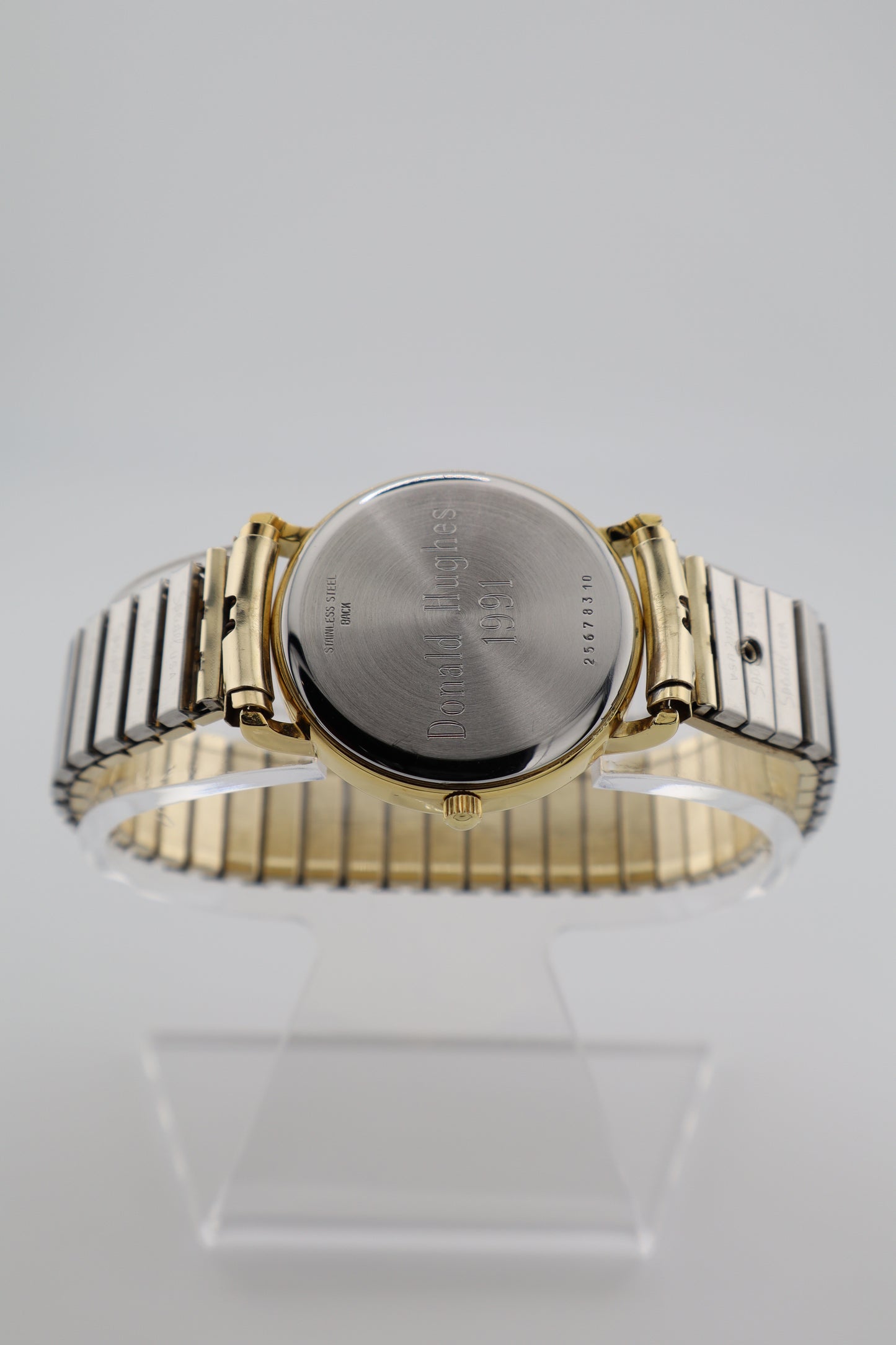 Vintage Longines Swiss Quartz Men’s Watch Gold Tone | Day-Date | Box & Papers | Diamond Award Charm