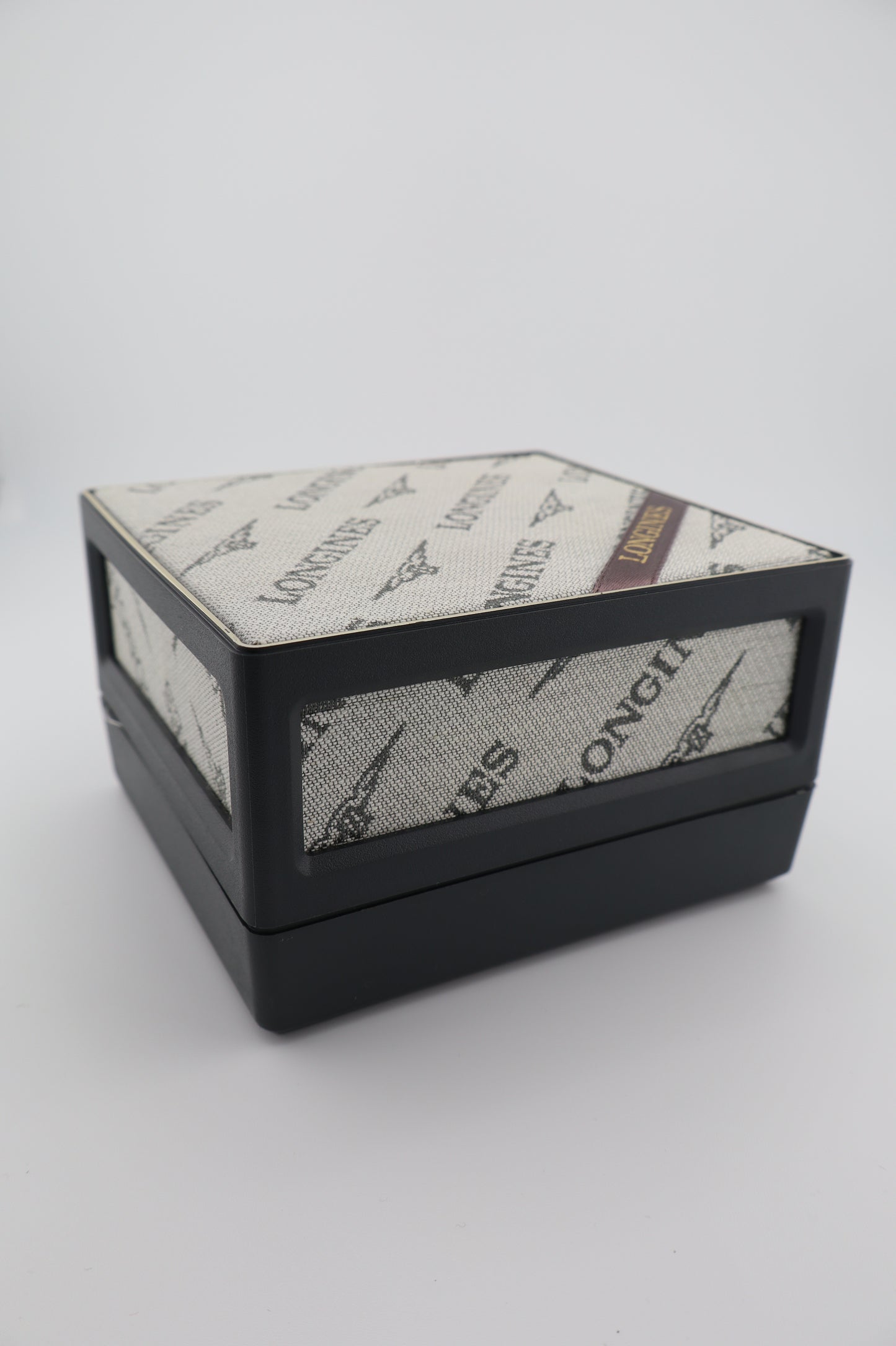 Vintage Longines Swiss Quartz Men’s Watch Gold Tone | Day-Date | Box & Papers | Diamond Award Charm