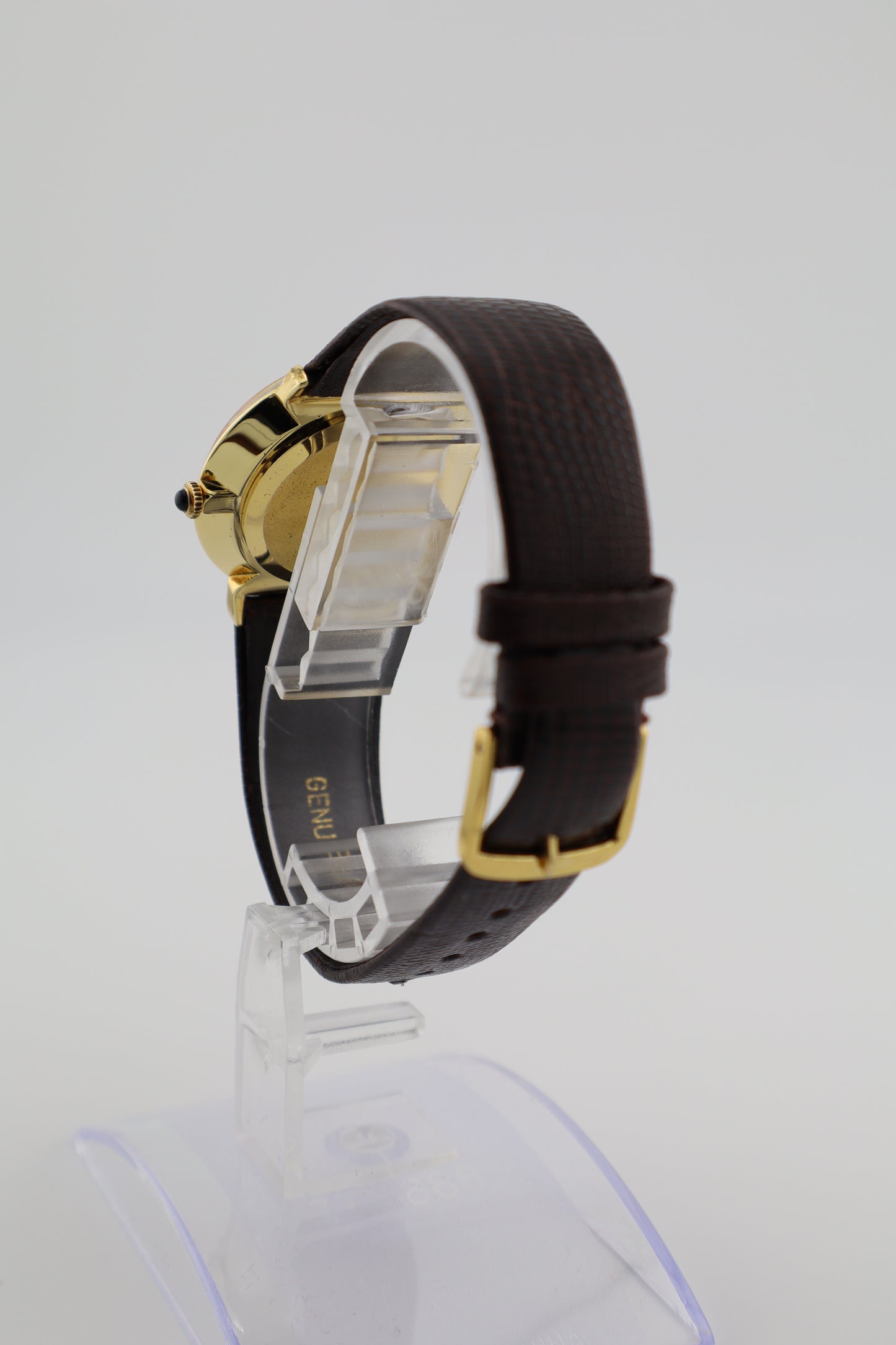 Dufonte by Lucien Piccard 1950s-1960s Liberty Dial Swiss Manual Wind Men's Watch w/ Box