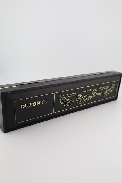 Dufonte by Lucien Piccard 1950s-1960s Liberty Dial Swiss Manual Wind Men's Watch w/ Box