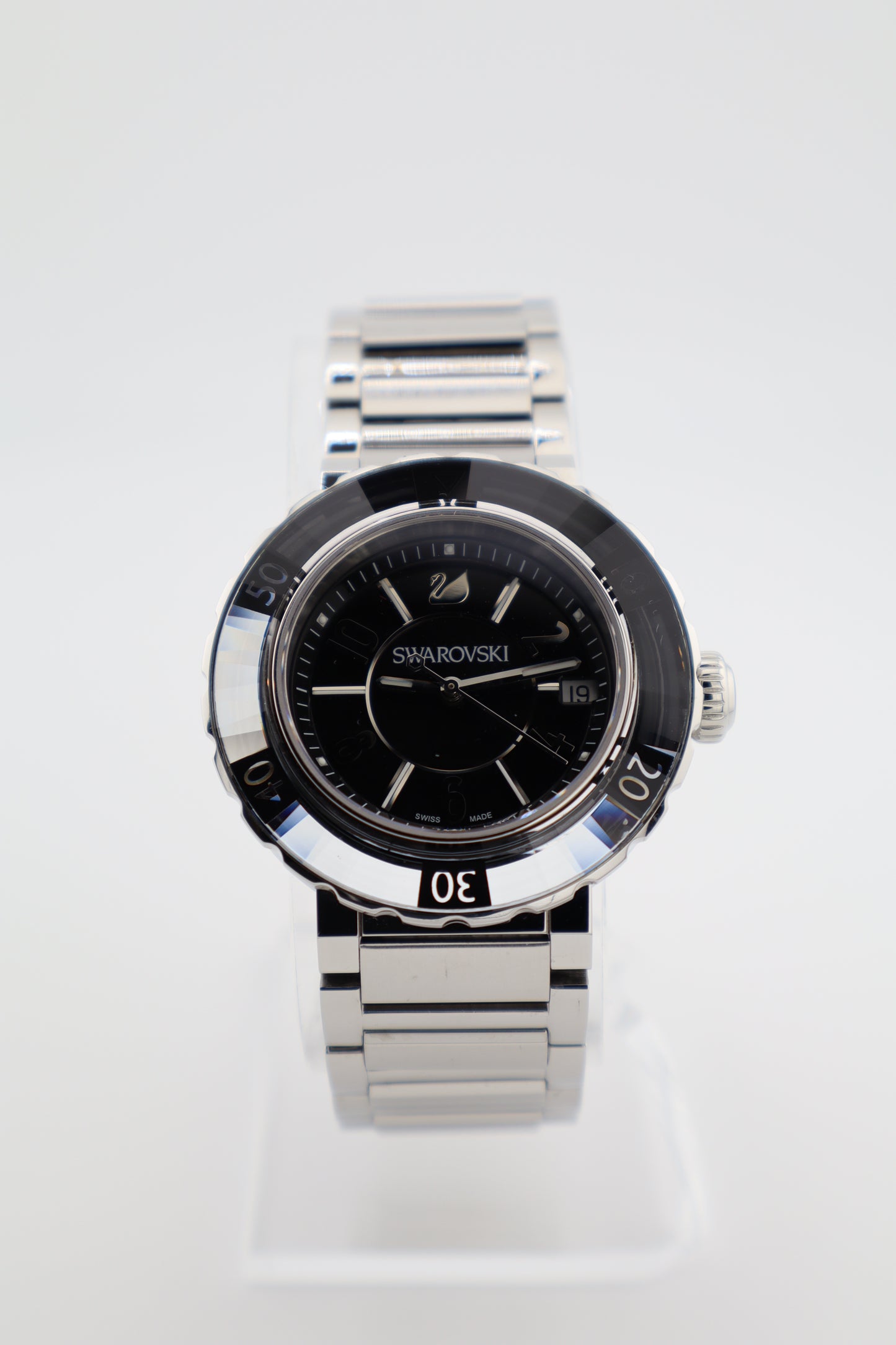 Swarovski Octea Sport 999982 Swiss Quartz Women's Watch - New Battery, Unused Condition