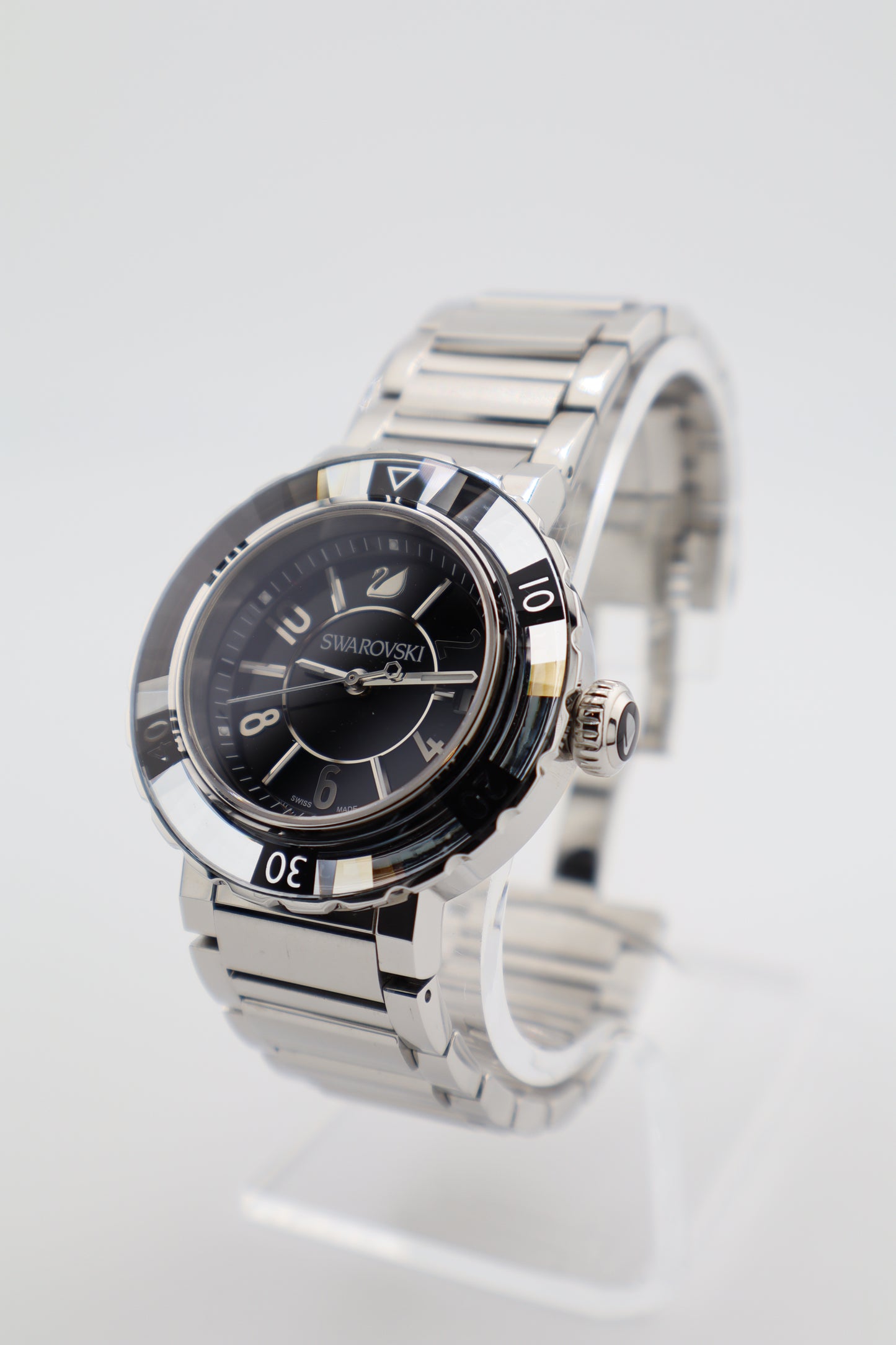 Swarovski Octea Sport 999982 Swiss Quartz Women's Watch - New Battery, Unused Condition