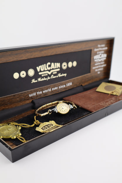 Vintage Vulcain Women’s 17J Manual Wind Watch – Full Set (Box/Papers/Hang Tag) – Stunning Condition