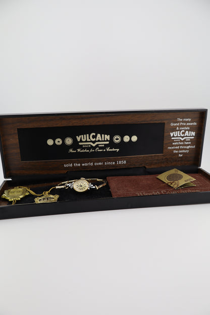Vintage Vulcain Women’s 17J Manual Wind Watch – Full Set (Box/Papers/Hang Tag) – Stunning Condition