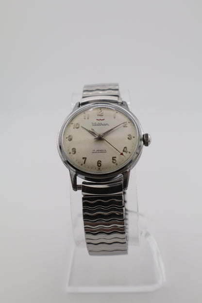 Vintage Waltham 1961 Sea Commando 17J AS1686 Swiss Manual Wind Men's Watch