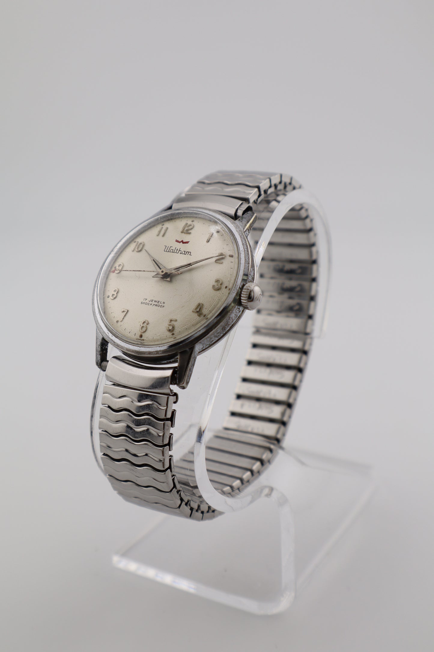 Vintage Waltham 1961 Sea Commando 17J AS1686 Swiss Manual Wind Men's Watch