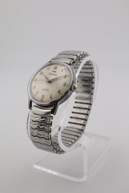 Vintage Waltham 1961 Sea Commando 17J AS1686 Swiss Manual Wind Men's Watch