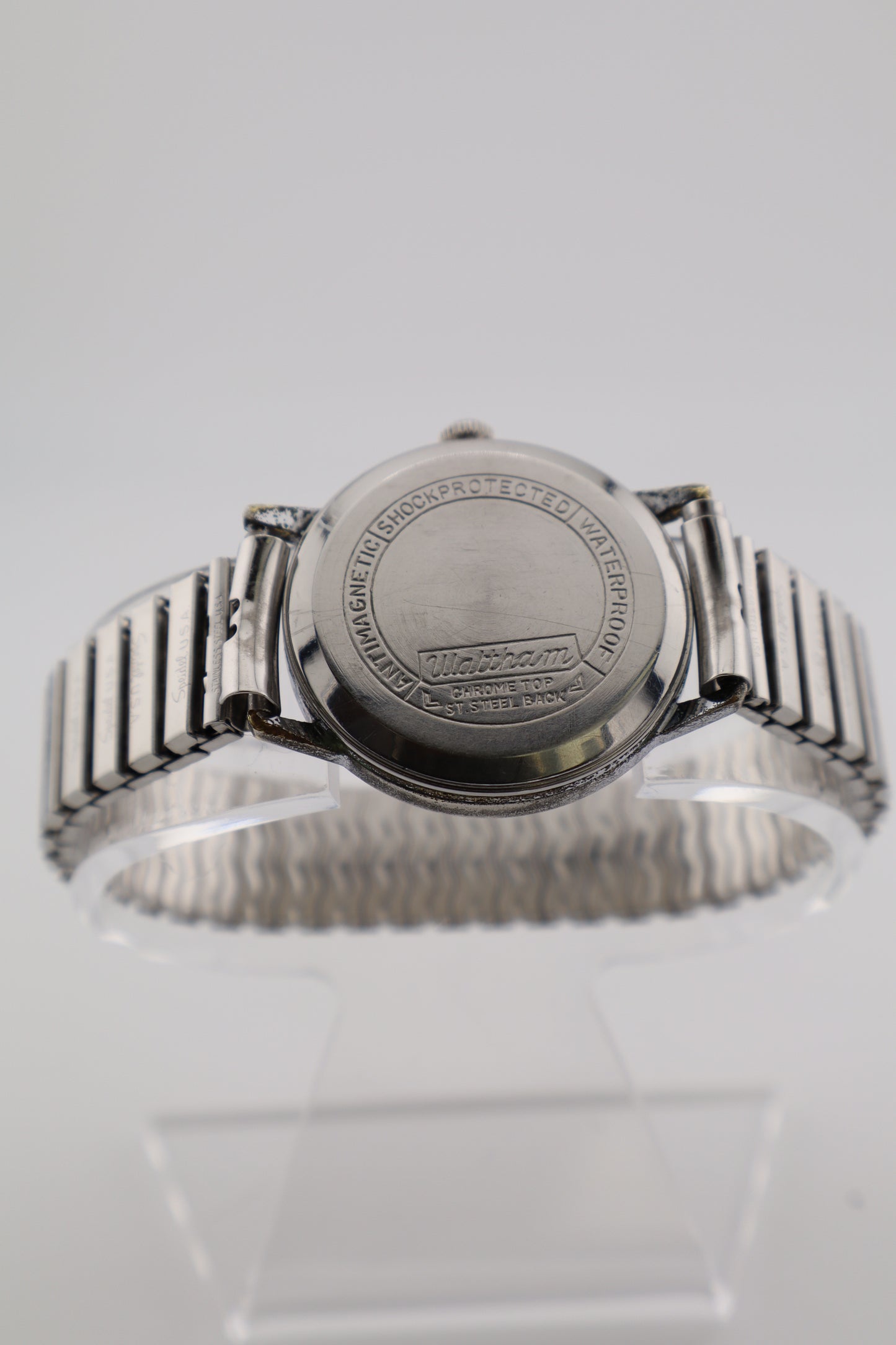 Vintage Waltham 1961 Sea Commando 17J AS1686 Swiss Manual Wind Men's Watch