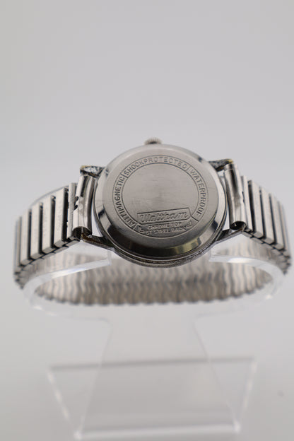 Vintage Waltham 1961 Sea Commando 17J AS1686 Swiss Manual Wind Men's Watch