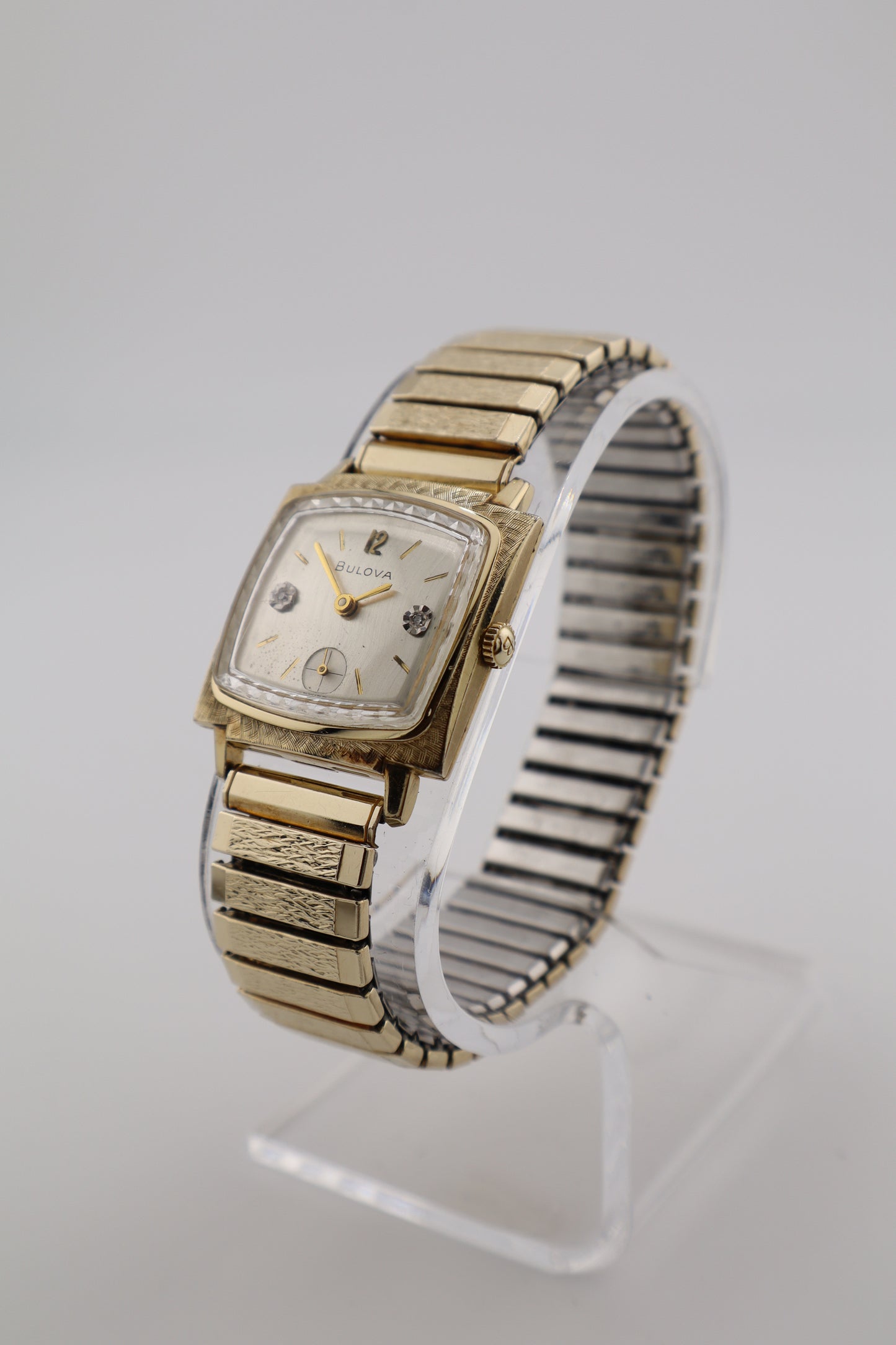 Vintage Bulova 1967 Diamond Excellency C 10K RGP Cal. 11AL M6 17J Manual Wind Men's Watch
