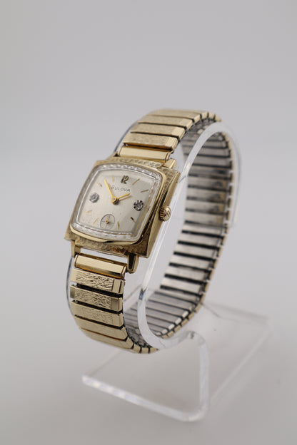 Vintage Bulova 1967 Diamond Excellency C 10K RGP Cal. 11AL M6 17J Manual Wind Men's Watch