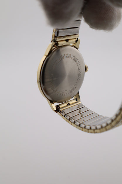 Vintage Caravelle by Bulova 1975 17J Manual Wind Original Crown Men's Watch - N5