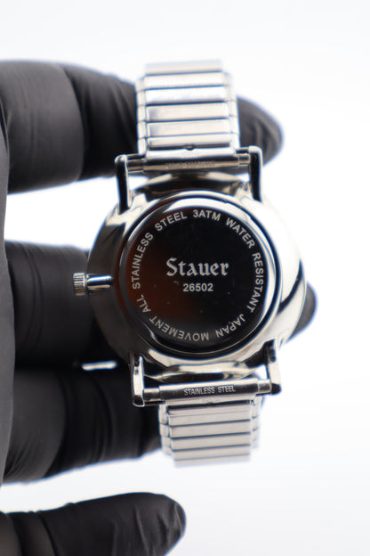 Stauer Vela Quartz Date 40mm Sunburst Dial Men's Watch