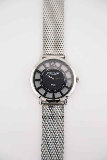 Stuhrling Winchester Del Sol 388M Swiss Quartz Men’s Watch Full Set (Box/Papers/Hangtag)